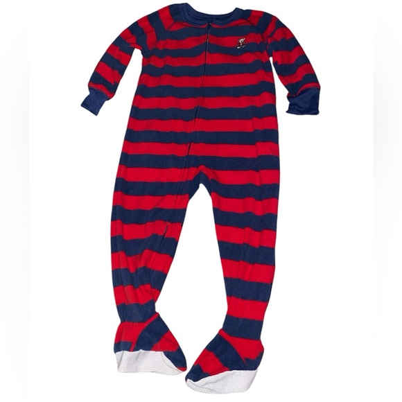 NWT Carter's Toddler Boy's bundle Footed Fleece pajamas size 2T - Picture 2 of 3